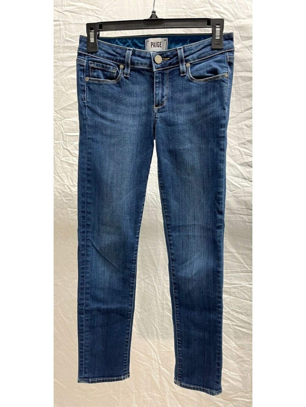 Paige Skyline Ankle Peg Jeans 25
